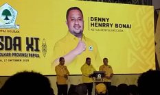 Setelah 20 Tahun Puasa, Golkar Papua Kembali Duduki Kursi Gubernur:  Denny Bonai Ucapkan Terima Kasih untuk MDF