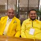 Foto Bersama Ketua DPD Golkar Papua MDF, Ketua Panitia Musyawarah Daerah (Musda) XI Partai Golkar Provinsi Papua, Denny Bonai, menyampaikan apresiasi dan rasa syukur atas terselenggaranya Musda ke-11 di Hotel Suni Abepura 17 oktober 2025 / foto IST