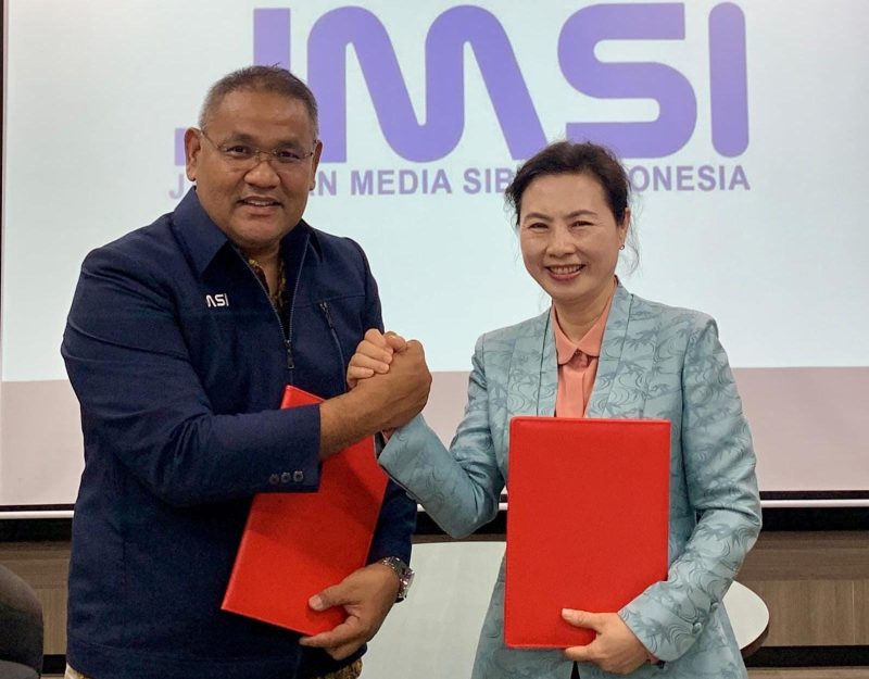 MoU tersebut ditandatangani Sekretaris Eksekutif ACJA Wu Xu dan Ketua Umum JMSI Teguh Santosa di gedung VOI Media Jalan Tanah Abang III, Jakarta, hari Selasa, 28 Oktober 2025.