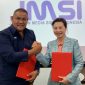 MoU tersebut ditandatangani Sekretaris Eksekutif ACJA Wu Xu dan Ketua Umum JMSI Teguh Santosa di gedung VOI Media Jalan Tanah Abang III, Jakarta, hari Selasa, 28 Oktober 2025.