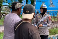 Polwan Hadir sebagai Sahabat Jalan Raya bagi Warga Jayapura”
