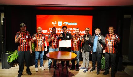 Dukungan Mengalir! Bank Papua Resmi Perkuat Jalan Persipura ke Puncak