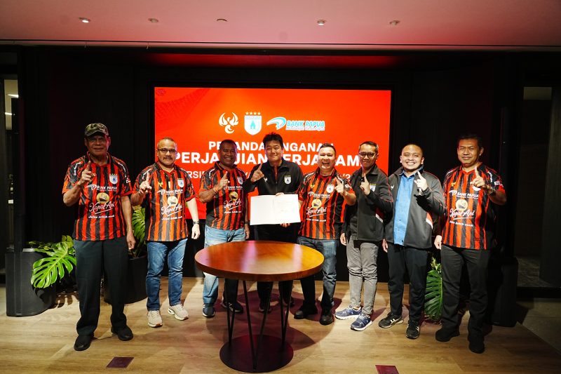 Dukungan Mengalir! Bank Papua Resmi Perkuat Jalan Persipura ke Puncak