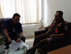 Panji A Mangkunegoro diterima Kaspidsus dengan baik dan mendengar seluruh laporan serta mengarahkannya ke bagian Penyerahan Berkas resmi.