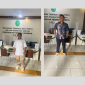 Foto: Metu Iksomon SH dari Kantor Yuliyanto & Associates (duduk) dan Max Mallu, SH sari Kantor Hukum Yuliyanto, SH, MH & Associates. 
