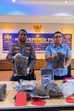 PEMUDA INDONESIA BAWAH GANJA 8 KILOGRAM DARI PAPUA NUGINI