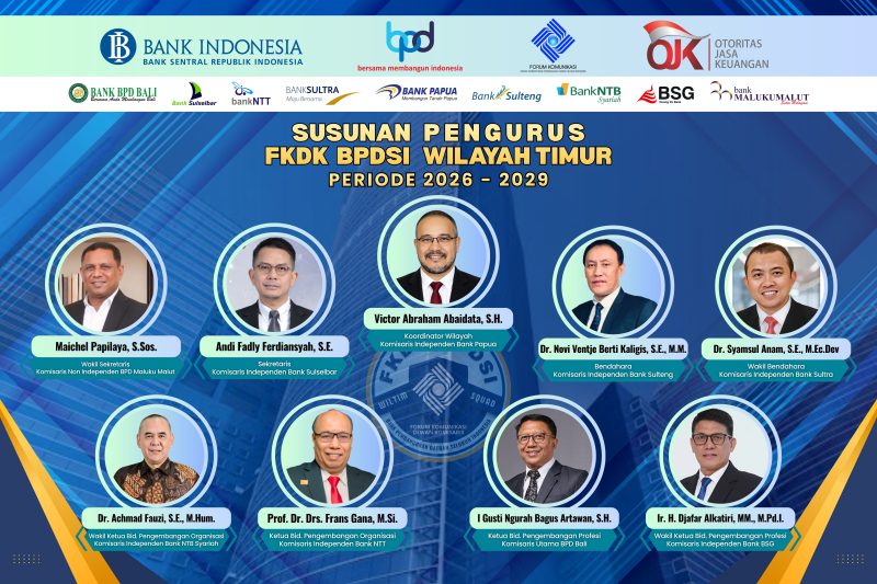 Victor Abaidata Kembali Pimpin FKDK BPDSI Wilayah Timur Periode 2026–2029